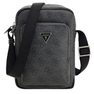 Guess Black and Gray Fanny Bag